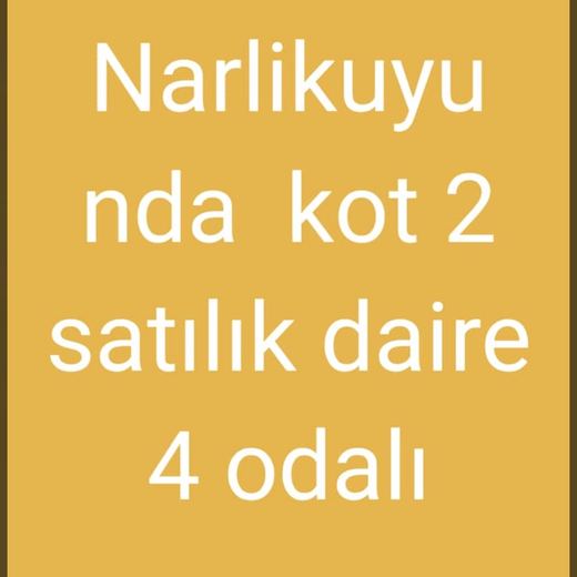 Narlıkuyu satılık daire görseli