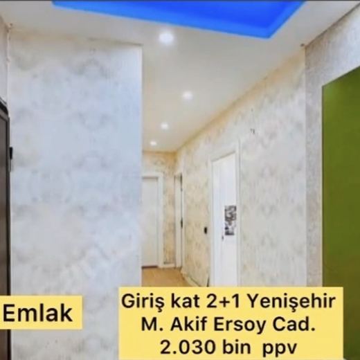 Giriş kat 2+1 satılık daire görseli